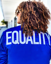 Load image into Gallery viewer, SATIN EQUALITY BOMBER JACKET