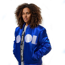Load image into Gallery viewer, SATIN EQUALITY BOMBER JACKET
