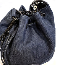 Load image into Gallery viewer, DENIM BUCKET BAG