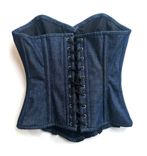 Load image into Gallery viewer, Denim Corset