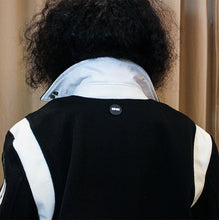 Load image into Gallery viewer, COOL Icons Varsity Jacket: Black & White - PRE ORDER