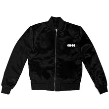 Load image into Gallery viewer, BLACK SATIN EQUALITY JACKET
