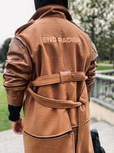 Load image into Gallery viewer, COGNAC CONVERTIBLE COAT