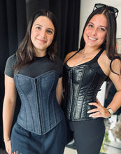 Load image into Gallery viewer, COOL Denim Corset
