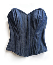 Load image into Gallery viewer, COOL Denim Corset
