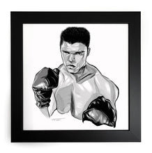 Load image into Gallery viewer, 11&quot;x14&quot; Muhammed Ali Icon Collectible Framed Art
