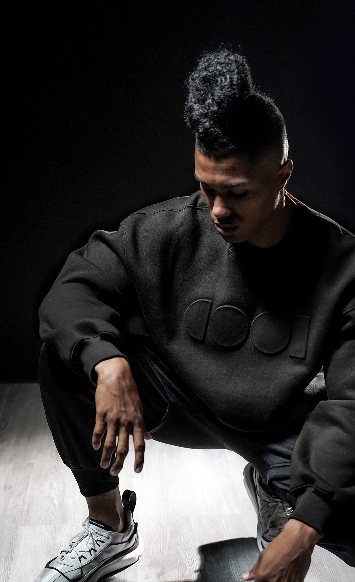 Embossed Crewneck Sweatshirt – #CreateOutOfLove