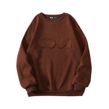 Embossed Crewneck Sweatshirt