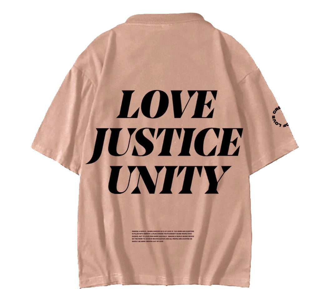 LATTE Love Unity Justice Shirt