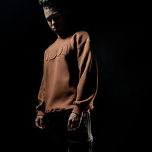 Embossed Crewneck Sweatshirt